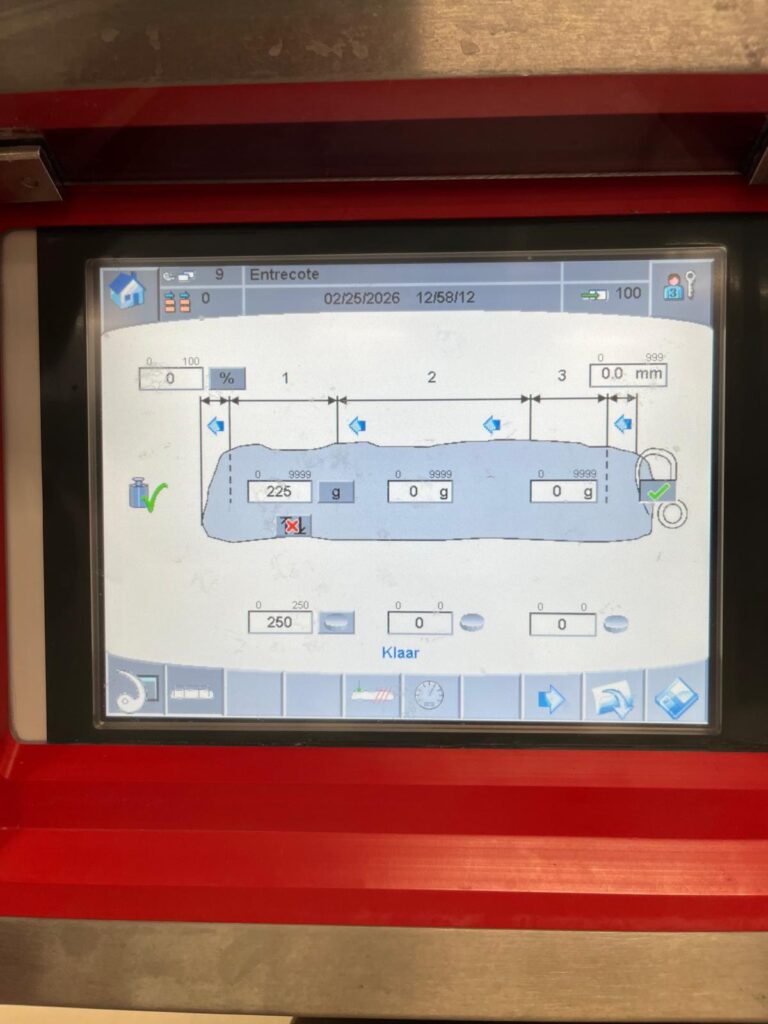 2012 Treif Falcon Hybrid portioneermachine op vast gewicht – foto 42