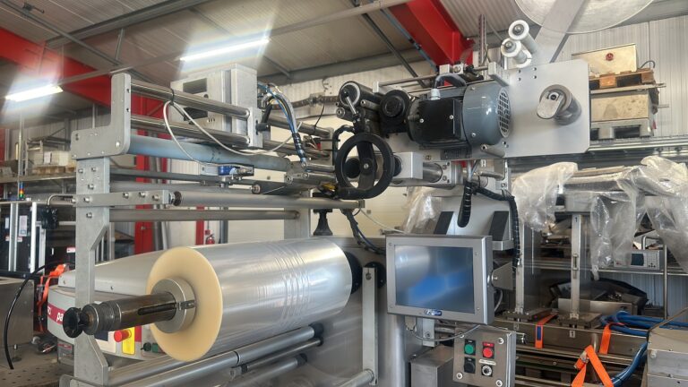 2006 Record Panda MD-ST flowpackmachine met Automotion-invoer