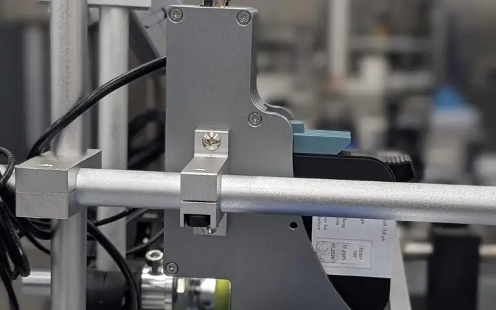 Montageset met aluminium statief en klemmen voor de printkop