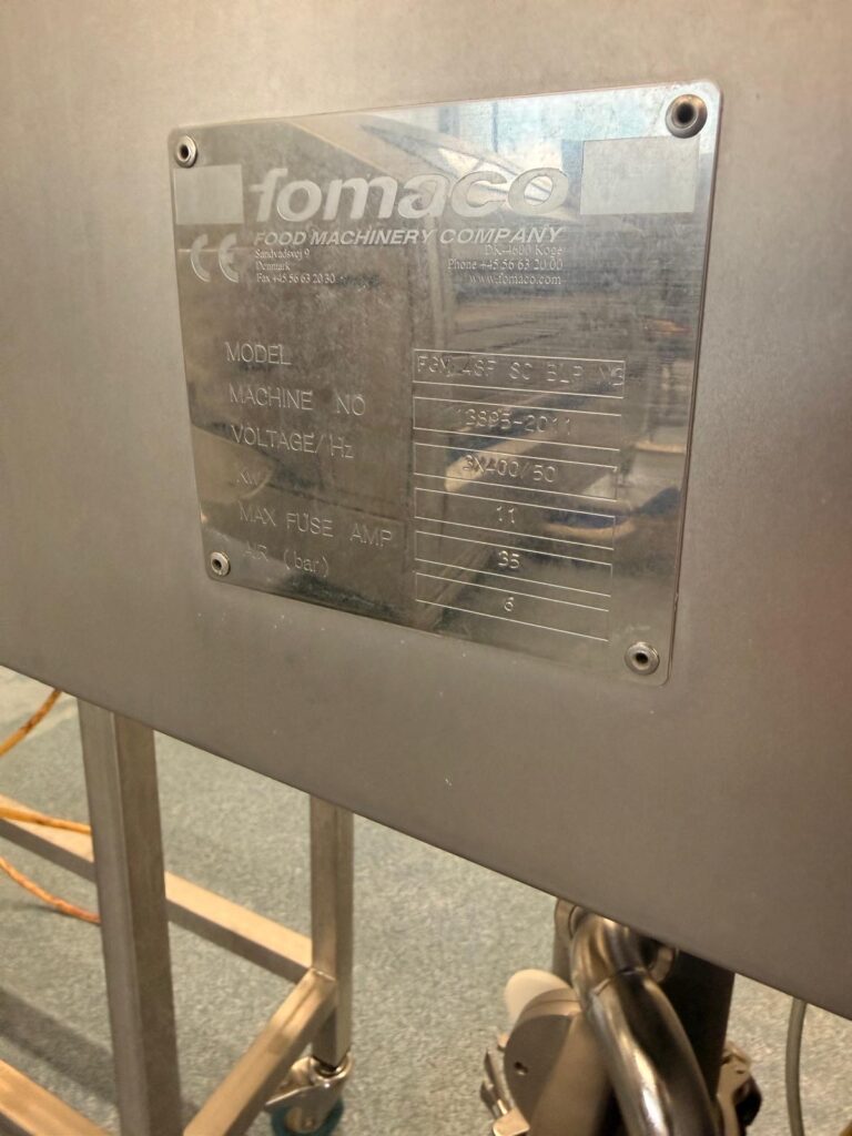 2011 Fomaco FGM 48F pekelinjector voor kip en vis – foto 4