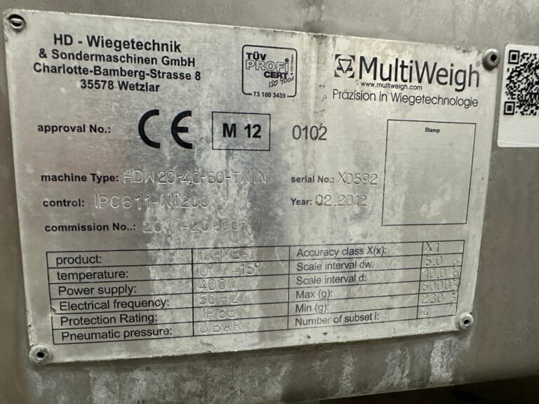 2012 MultiWeigh HDW 20-40-60 TWIN Mehrkopfwaage mit 20 Wiegetrichtern – Foto 12