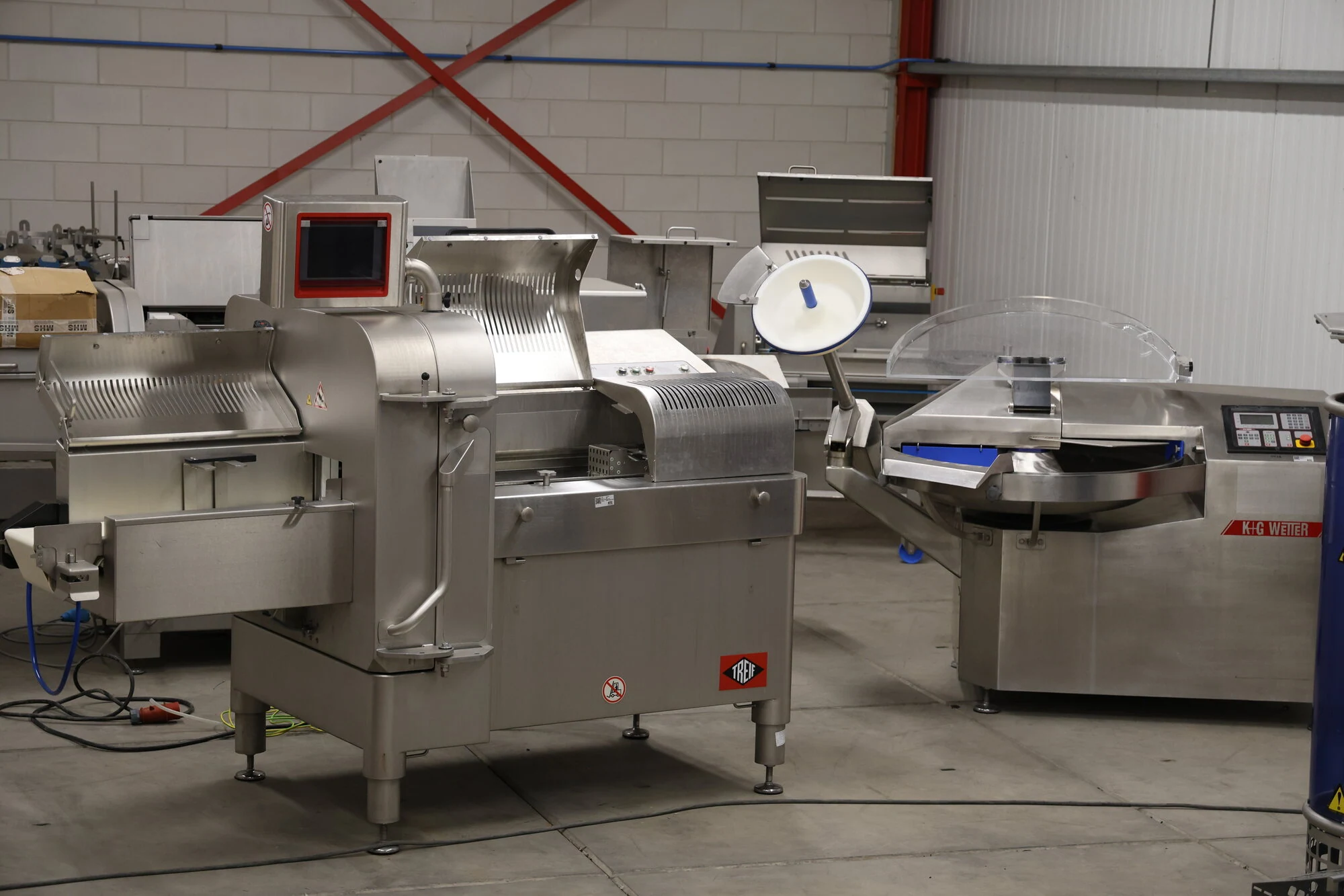 Processing machines at STC Food Solutions