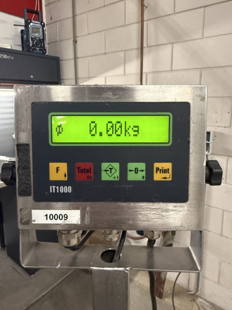 RVS weegschaal tot 30 kg met IT1000-indicator – foto 4